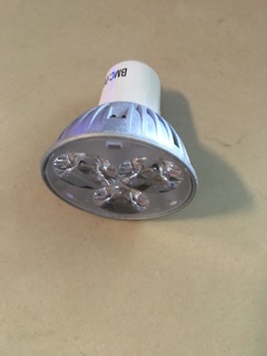 BÓNG MẮT CÁO LED 2 CHÂN GHIM