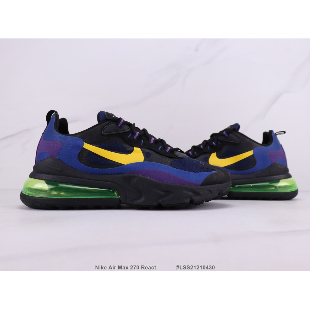 2021 New NK Air Max 270 React NK Air Cushion Running Shoes 40-45