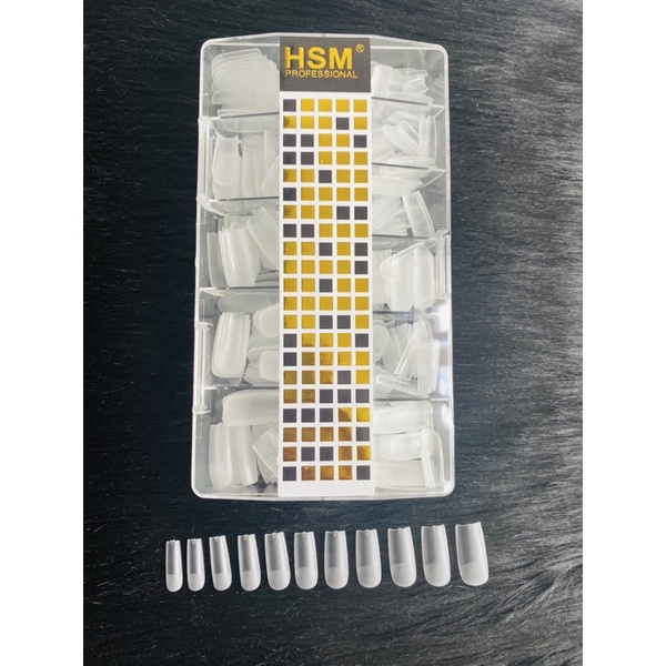 Móng úp HSM nhám thang, nhọn, bầu, bầu nhọn, vuông  - Sushi Nail Mi