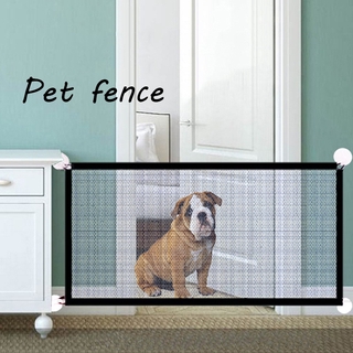 Rào lưới chắn cửa bằng sợi nylon bảo vệ an toàn thiết kế tiện loại cho chó mèo