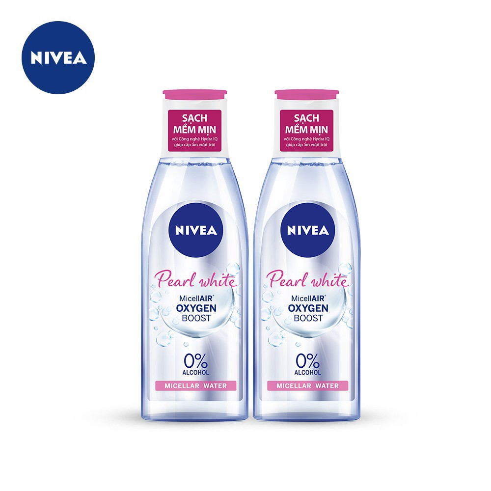 Nước Tẩy Trang Làm Sáng Da Nivea Extra Bright Make Up Clear Micellar Water 200ml