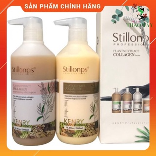 Bộ dầu gội xả dưỡng sinh kenry stillonps nourishing repairing 500ml*2 - cặp