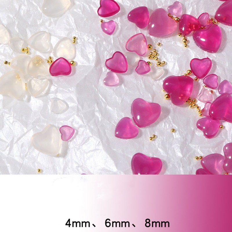 Set 50 / 100 Hình Dán 3D Trang Trí Móng Tay Nghệ Thuật