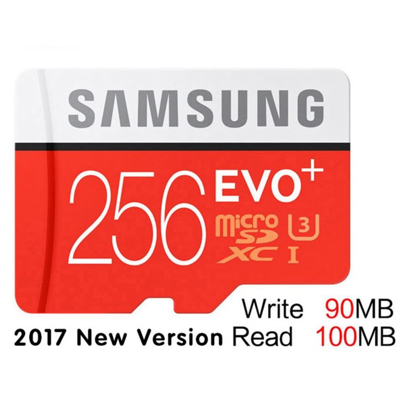 THẺ NHỚ SAMSUNG MICRO SDXC EVO PLUS 256GB 100/90MB/S, NEW