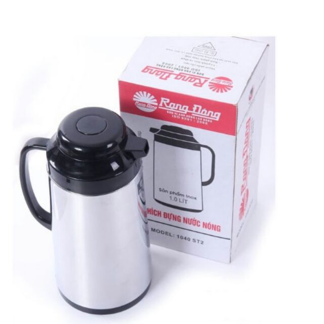 Bình thủy nút nhấn rạng đông cao cấp.