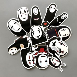 Sticker / hình dán Vô Diện - Bộ 10-50 hình khác nhau (Random)