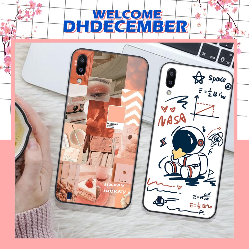 Ốp lưng Samsung Galaxy A01 in hình nice ,good luck happy ốp xinh viền dẻo đẹp chất