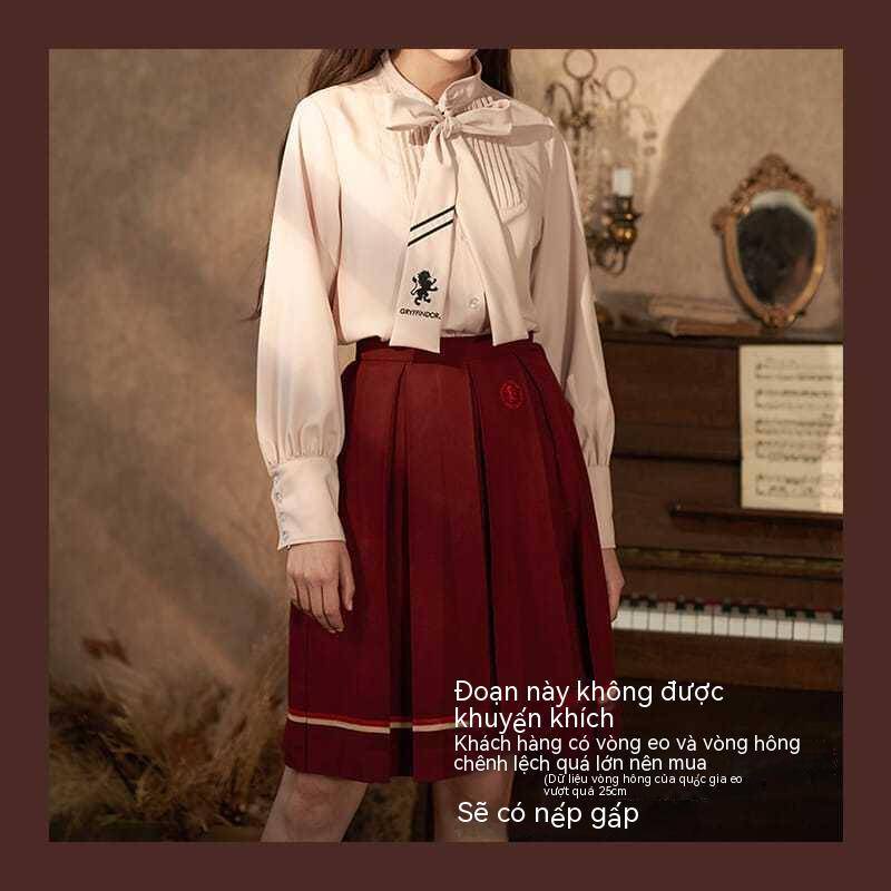New skirt Harry Potter retro British style JK uniform box pleated skirt gentle wear college style