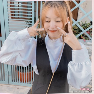 Set yếm đen cổ trụ-SY0155