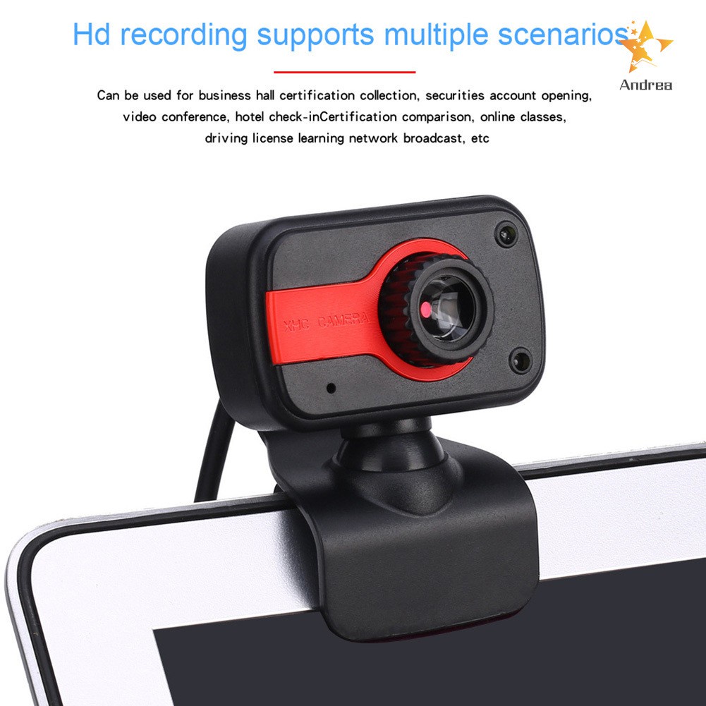 Webcam Usb Hd Có Kẹp Gắn Micro Cho Pc Laptop | BigBuy360 - bigbuy360.vn