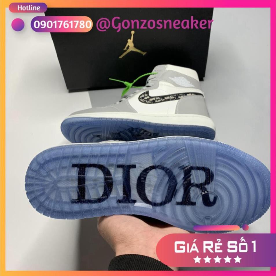 Giày JORDAN DIO ❤️FREESHIP❤️ Giày air Jordan dior, giày jordan 1 dior, giày jd dio Cổ Cao Nam Nữ 36-43