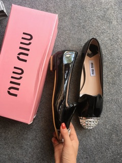 Giày lười miu miu full hộp
