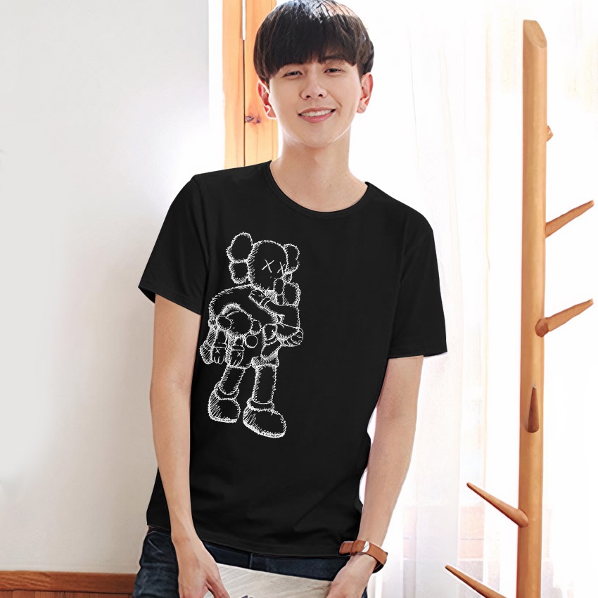 Áo thun thiết kế BEEBEE kaws-KAWS004 100% COTTON