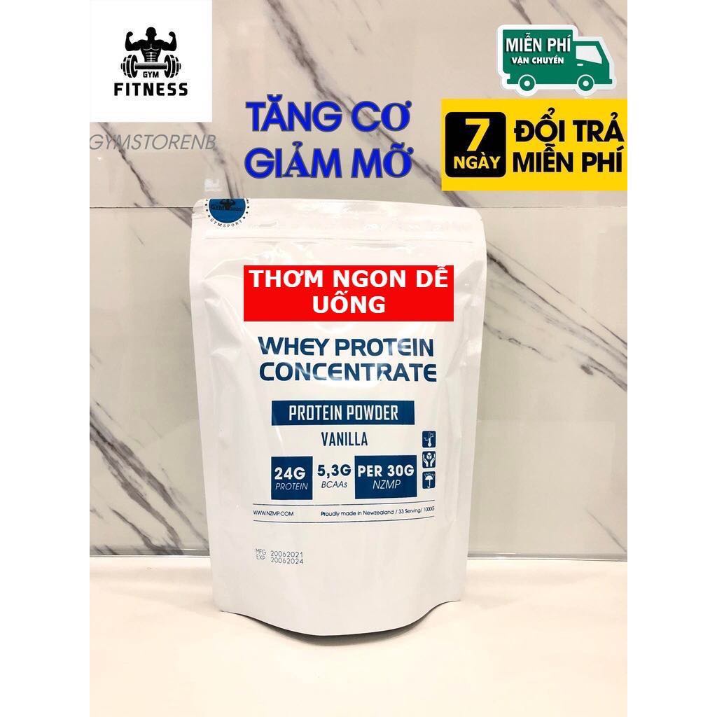 1 KG WHEY PROTEIN CONCENTRATE 80% NZMP - Tăng Cơ Giảm Mỡ