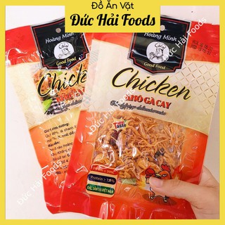 Gói 50g khô gà lá chanh, thịt gà khô xé sợi dai ngon
