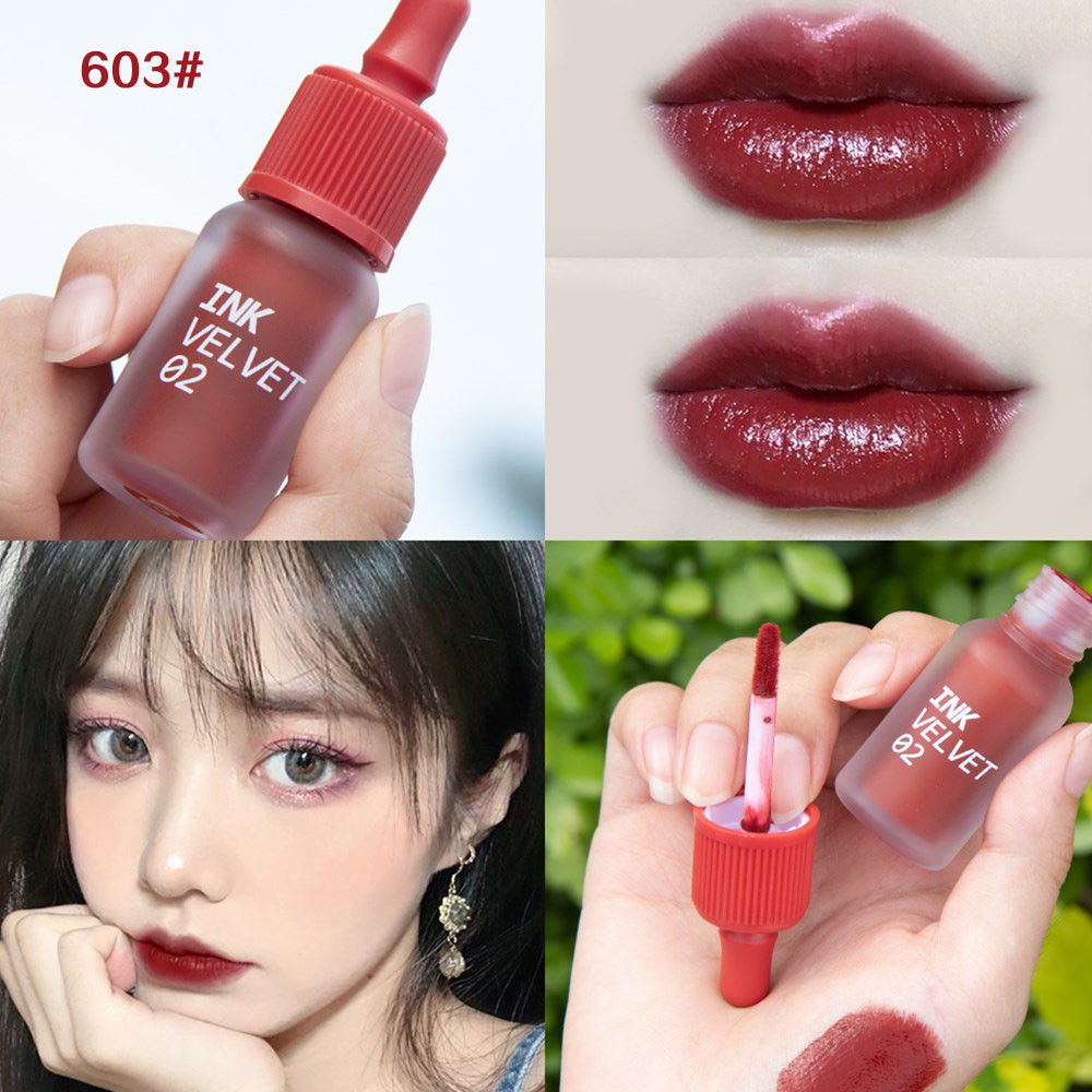 【sweet】woman retro Small Baby Bottle Waterproof Long Lasting Velvet Matte Lip Gloss 6 colors | BigBuy360 - bigbuy360.vn
