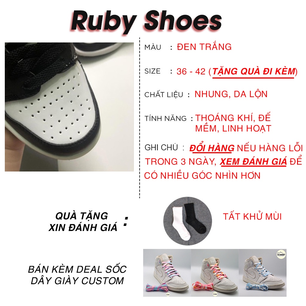 Giày 𝐉𝐨𝐫𝐝𝐚𝐧 1 low panda màu đen trắng nam nữ, Giày JD1 low panda đen trắng bản đẹp 2021 | BigBuy360 - bigbuy360.vn