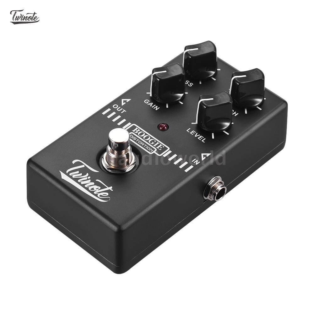 AIDO♦Twinote BOOGIE DISTORTION Analog Old School Distortion Guitar Effect Pedal Processsor Full Meta