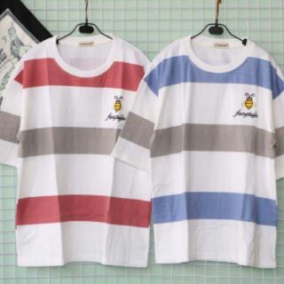 Áo form rộng unisex kẻ sọc