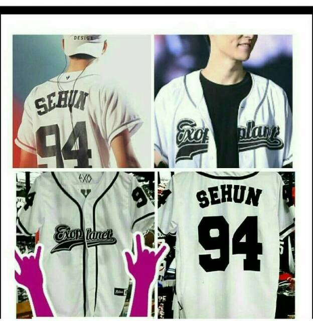 Áo Thun Exo Jersey - Exo Planet 3 Jersey