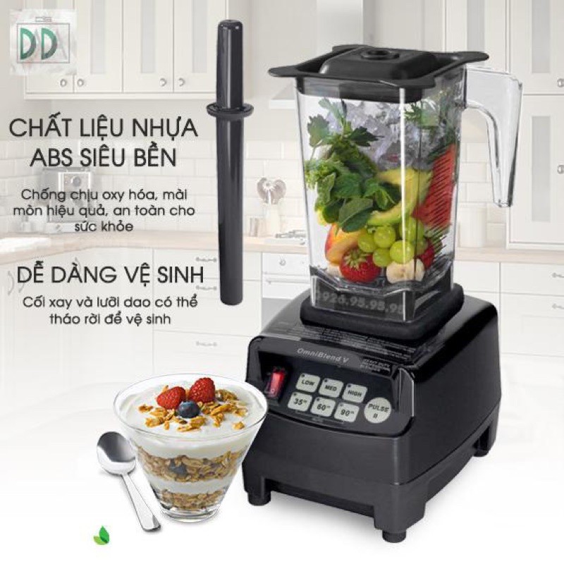 [Sỉ] Máy xay sinh tố, Cối xay đá công nghiệp đa năng Omiblend V - Hàng chuẩn CHÍNH HÃNG - Thiết bị máy móc pha chế