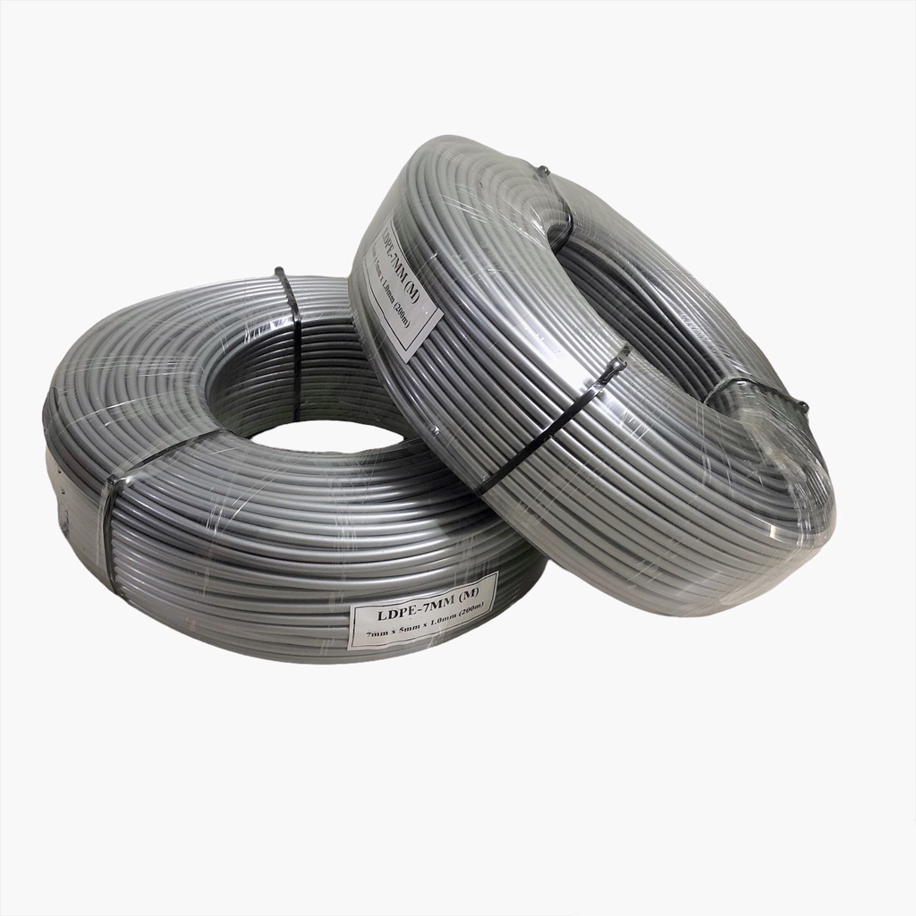 Bộ 50m Ống 100% nhựa nguyên sinh - Dùng thi công hệ thống tưới Tuổi thọ lên đến 20 năm - BH 5 năm