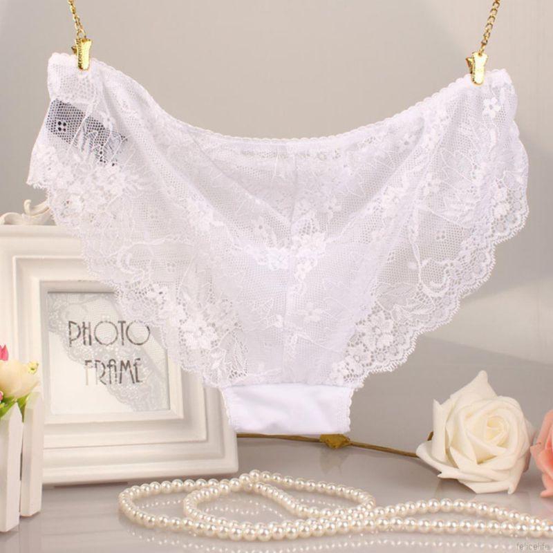 Quần Lót Viền Ren Thoải Mái Cho Nữ