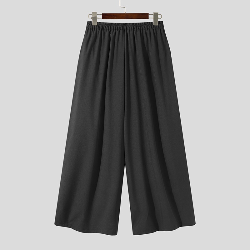 Quần baggy ống rộng phong cách Gothic hợp thời trang cho nam