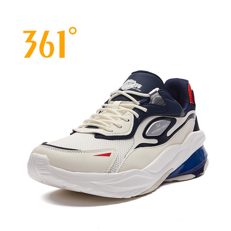 361 Degrees Men's Retro Culture Shoes Mesh Breathable Shock Absorption Rubber High Elasticity 572136776