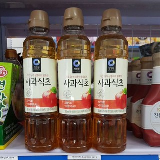 [Video]Dấm táo Daesang 500ml Hàn Quốc (hàng mới)