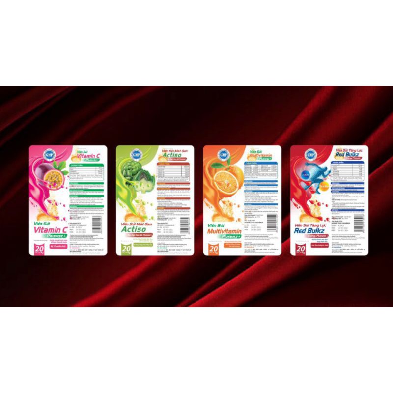 sủi tăng lực (20 viên, viên 4g) | Thế Giới Skin Care