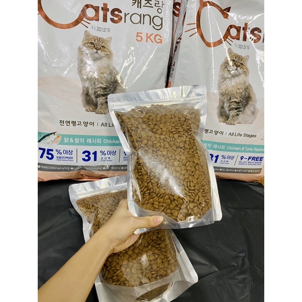 [AN TOÀN – TIẾT KIỆM] Thức ăn cho mèo mọi lứa tuổi Catsrang 0,5kg