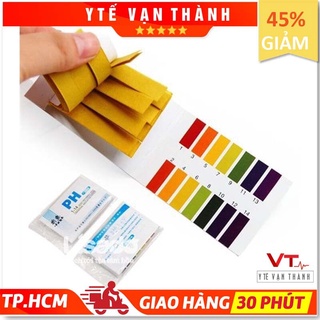 ✅ Giấy Quỳ Tím: Thử Nước Ối, Đo Độ PH [Gói 80 Miếng] - VT0492