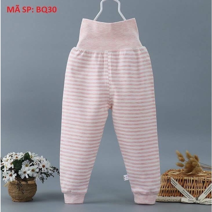 Quần nỉ cạp cao cho bé từ 6-16kg