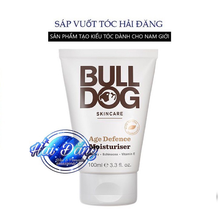 [ Chính Hãng UK ] Kem dưỡng ẩm Bulldog Moisturiser Skincare dành cho nam 100ml