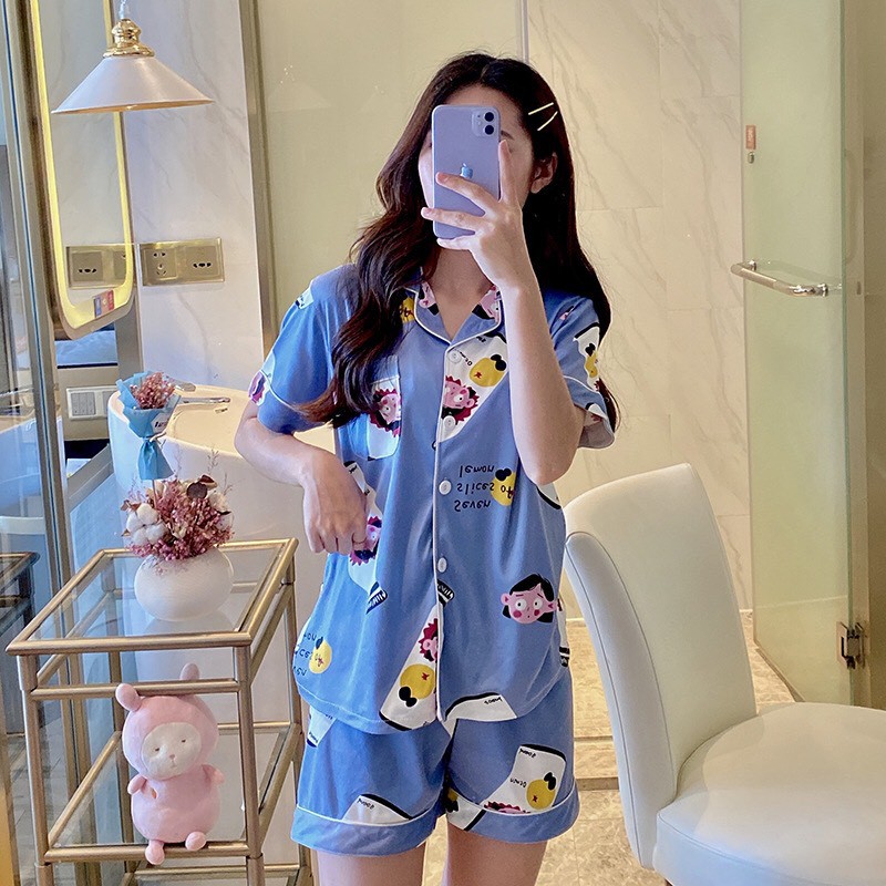 BỘ ĐỒ NGỦ PIJAMA ĐẦY ĐỦ MÀU SẮC, CHẤT VẢI THOÁNG MÁT (có sẵn+đủ size) | BigBuy360 - bigbuy360.vn