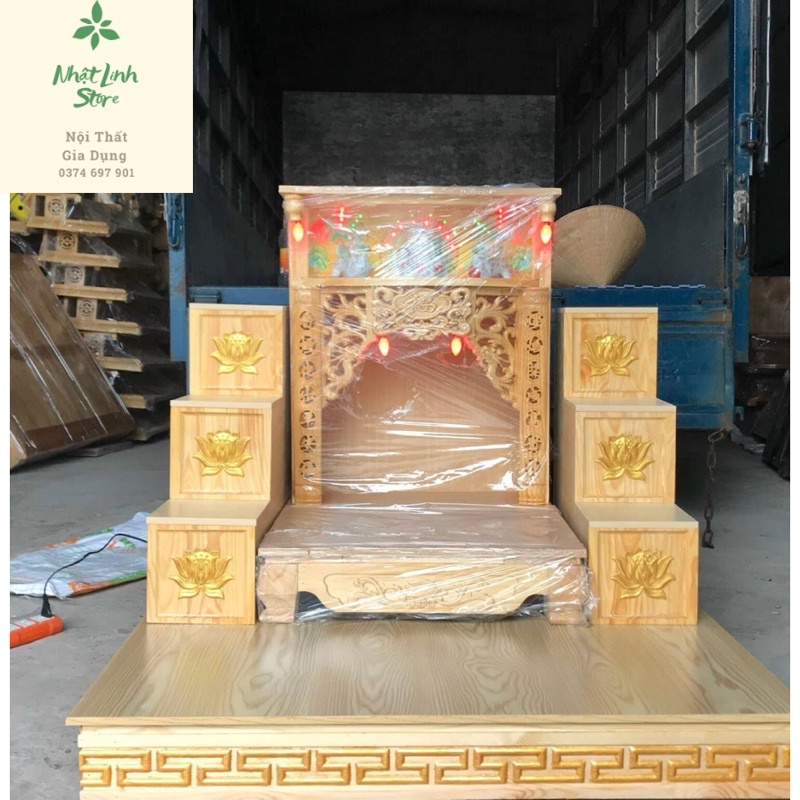 Ban thần tài,bục tam cấp