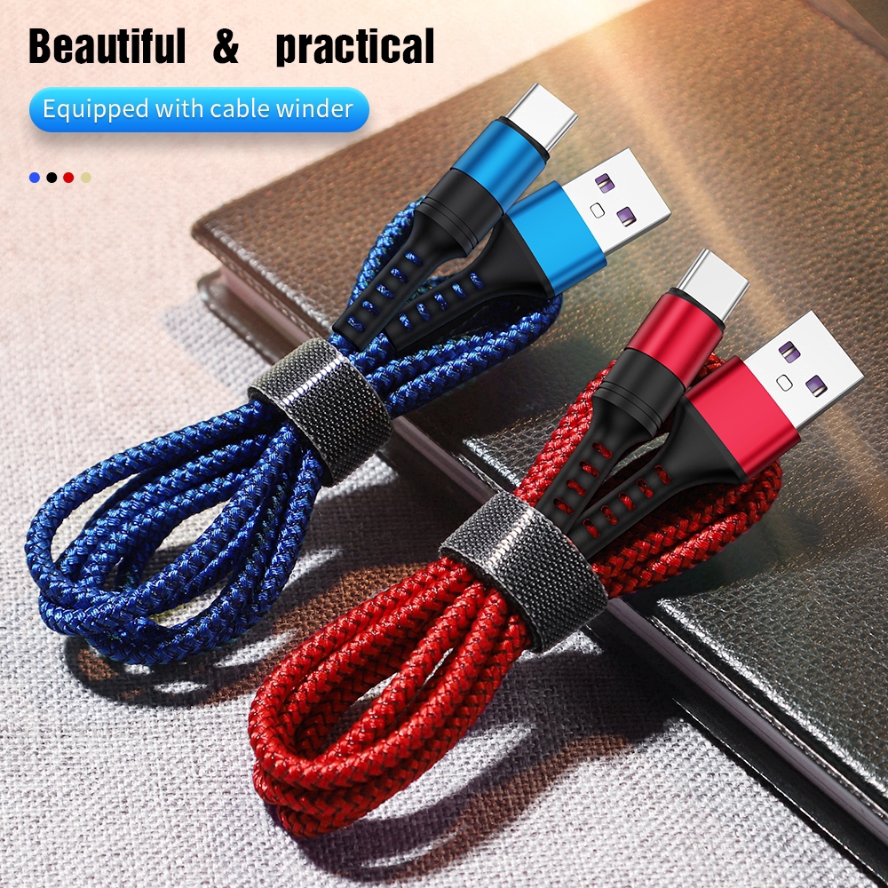 Kabel Charger USB Tipe C micro usb Fast Charging 5A for android/ios
