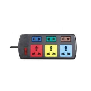 Ổ lioa 6 lỗ cắm 3d3s 1 công tắc