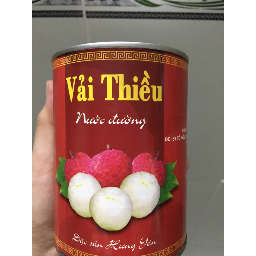 Vải Thiều Nước đường Thanh Hà 565g