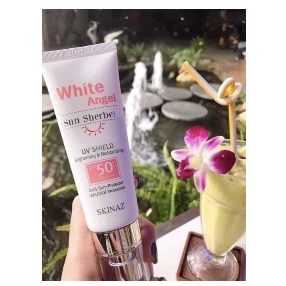 Kem Chống Nắng Skinaz - White Angel Sun Sherbet Skinaz Hàn Quốc - Date