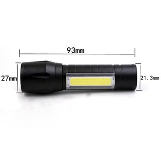 Đèn Pin MINI Siêu Sáng Cao Cấp Có Zoom