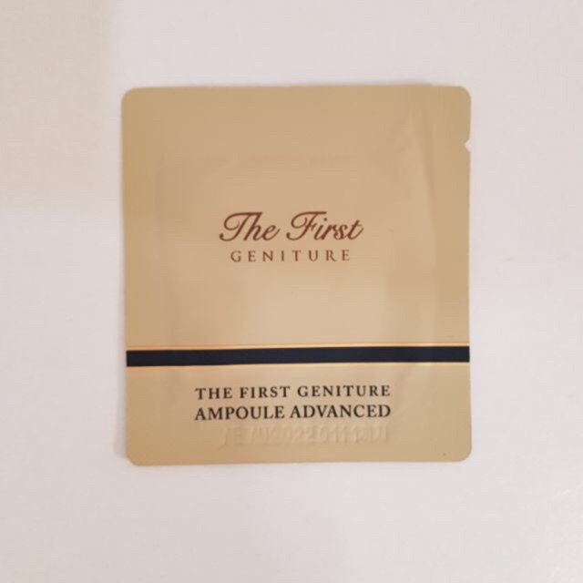 combo 10 gói sample tinh chất vàng the first ohui