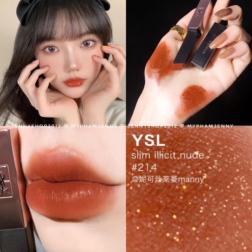 Son YSL Slim Glow Matte | BigBuy360 - bigbuy360.vn