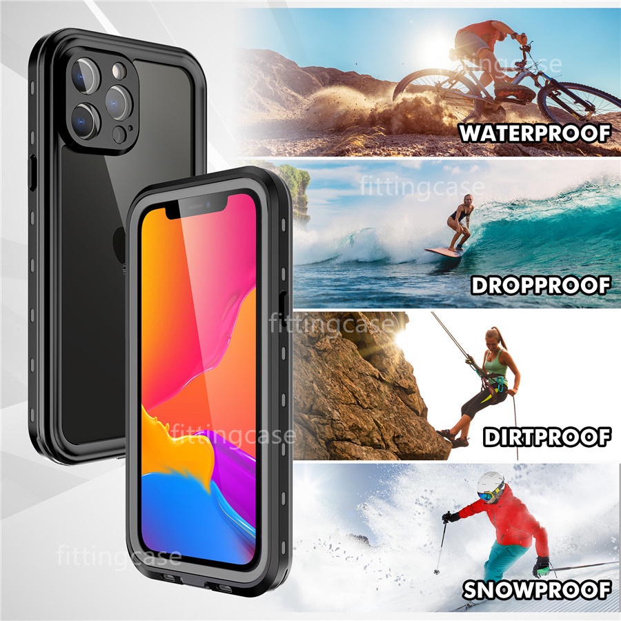 Ốp điện thoại chống nước IP68 bảo vệ 360 độ cho iPhone13 pro iPhone 13 Pro Max iPhone 13 Mini