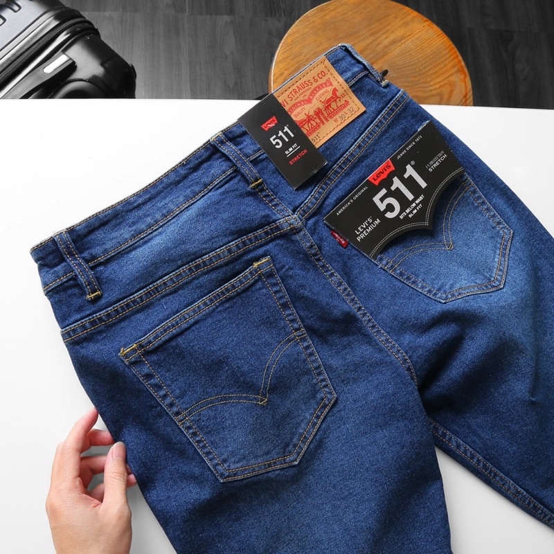 JEAN LEVIS VẢI DƯ HÃNG VNXK DÁNG SLIM FIT