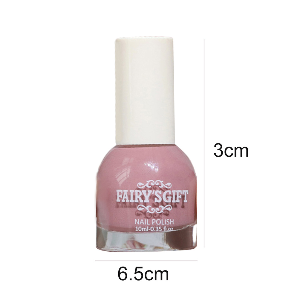 Nước Sơn Móng Tay Tông Lì Nhanh Khô Chống Nước Dễ Dùng 10ml