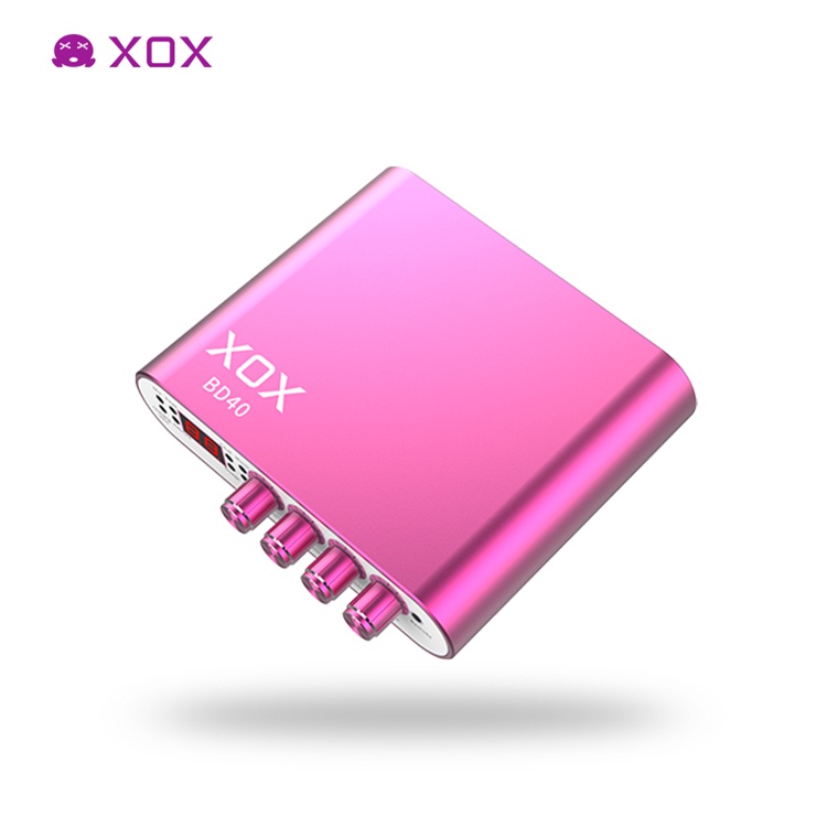 Sound card livestream kỹ thuật số XOX BD40 100 hiệu ứng âm thanh