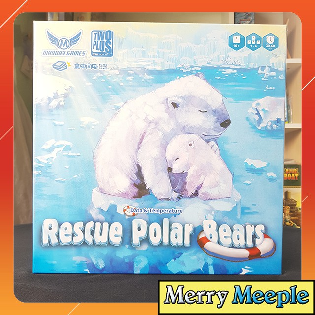 [US] Rescue Polar Bears: Data & Temperature - Trò Chơi Board Game