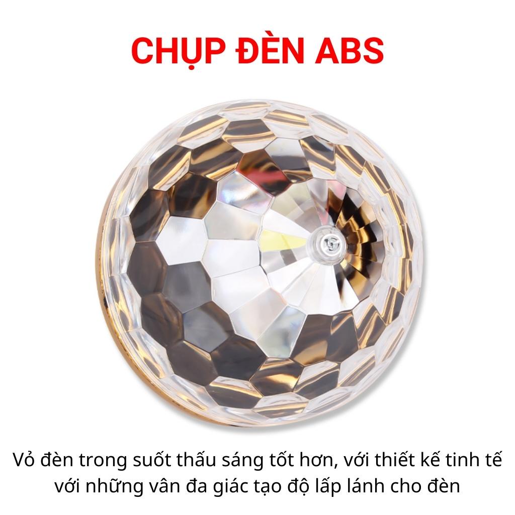Đèn Led Quẩy Trang Trí Phòng 7 Màu Quay 360 Có Đuôi Bóng Đi Kèm Dùng Cho Bar Vũ Trường Quán Karaoke, Denvinsun